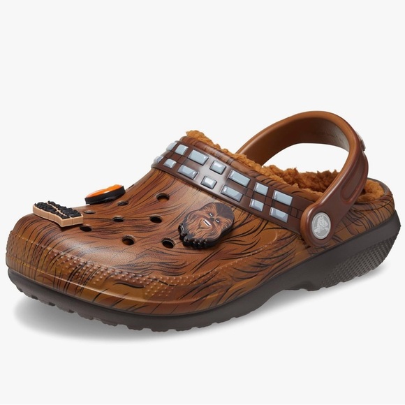 CROCS | Unisex Kid’s Star Wars Chewbacca Classic Lined Clogs - Picture 3 of 8